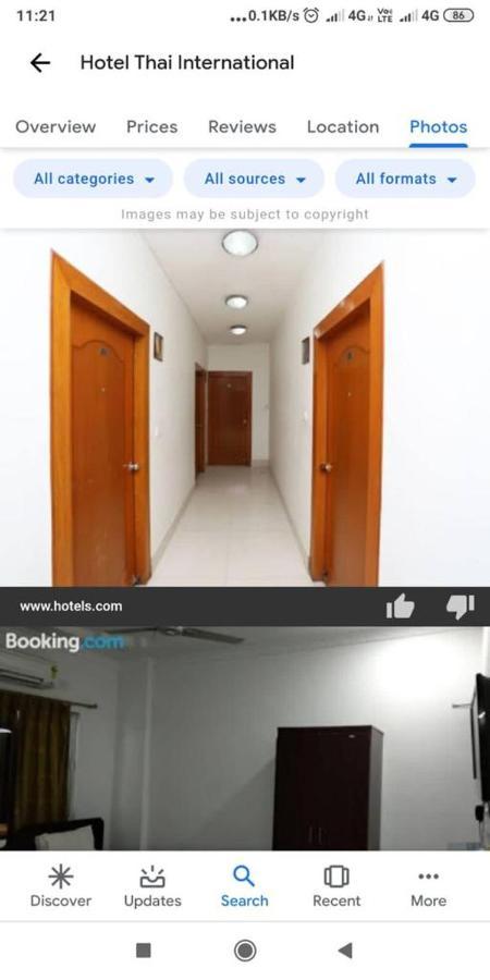 Hotel Thai International Bódhgaja Exteriér fotografie