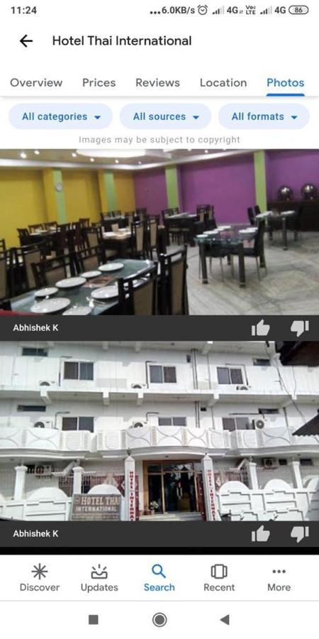 Hotel Thai International Bódhgaja Exteriér fotografie